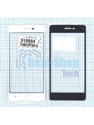 Защитное стекло для OPPO R7 белый