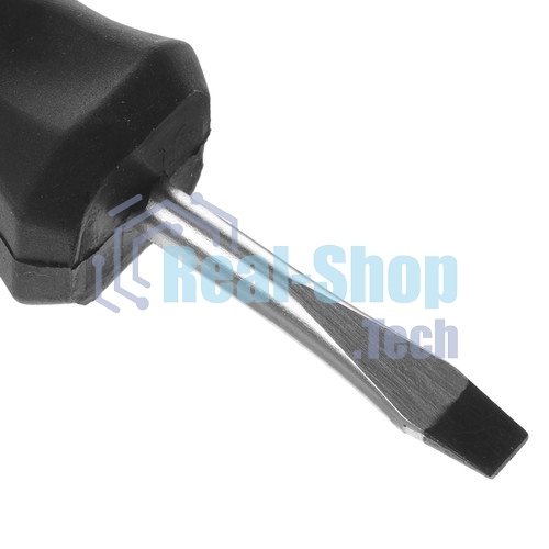Отвертка Matrix Anti-Slip, SL5,0 х 38 мм, CrV, двухкомп. рукоятка