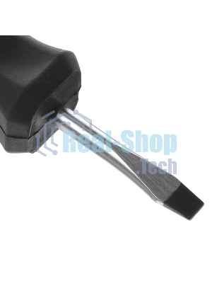 Отвертка Matrix Anti-Slip, SL5,0 х 38 мм, CrV, двухкомп. рукоятка