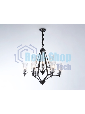 Светильник Ambrella light TR3238/6+3 BK черный E14/9 max 40W D730*720