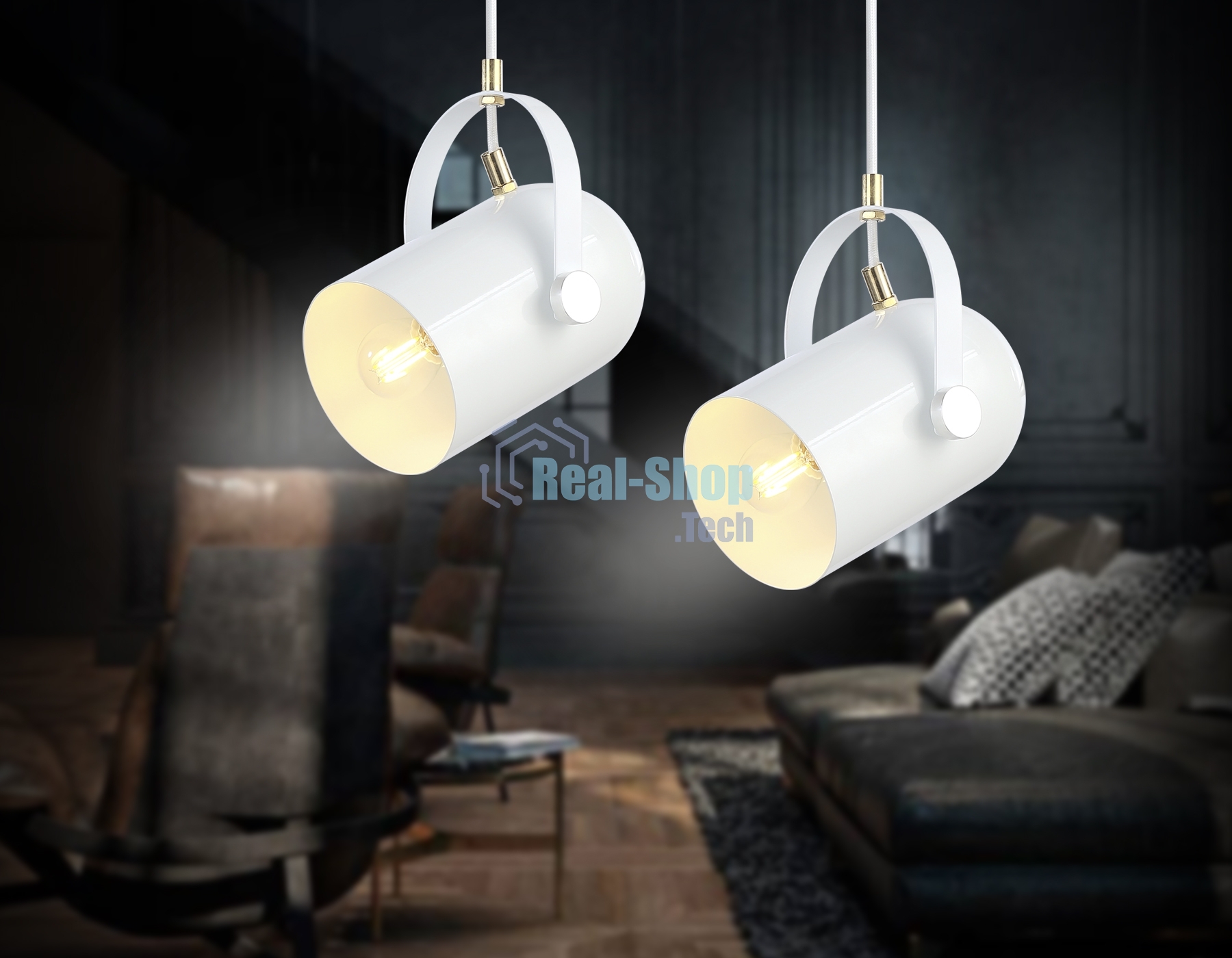 Светильник Ambrella light TR8205 WH белый E27 max 40W D117*1035
