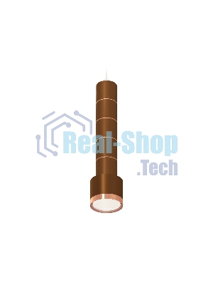 Светильник Ambrella Light XP8117001 SCF/PYG кофе песок/золото розовое полированное GX53