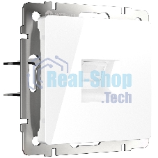 Розетка Ethernet RJ-45 (белый)