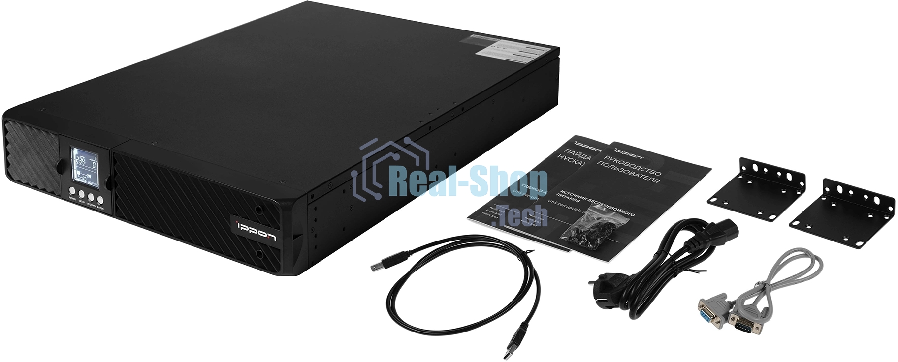 Источник бесперебойного питания Ippon Pacific 3000 / 3000 ВА / 2700 Вт / 8 x IEC 320 C13