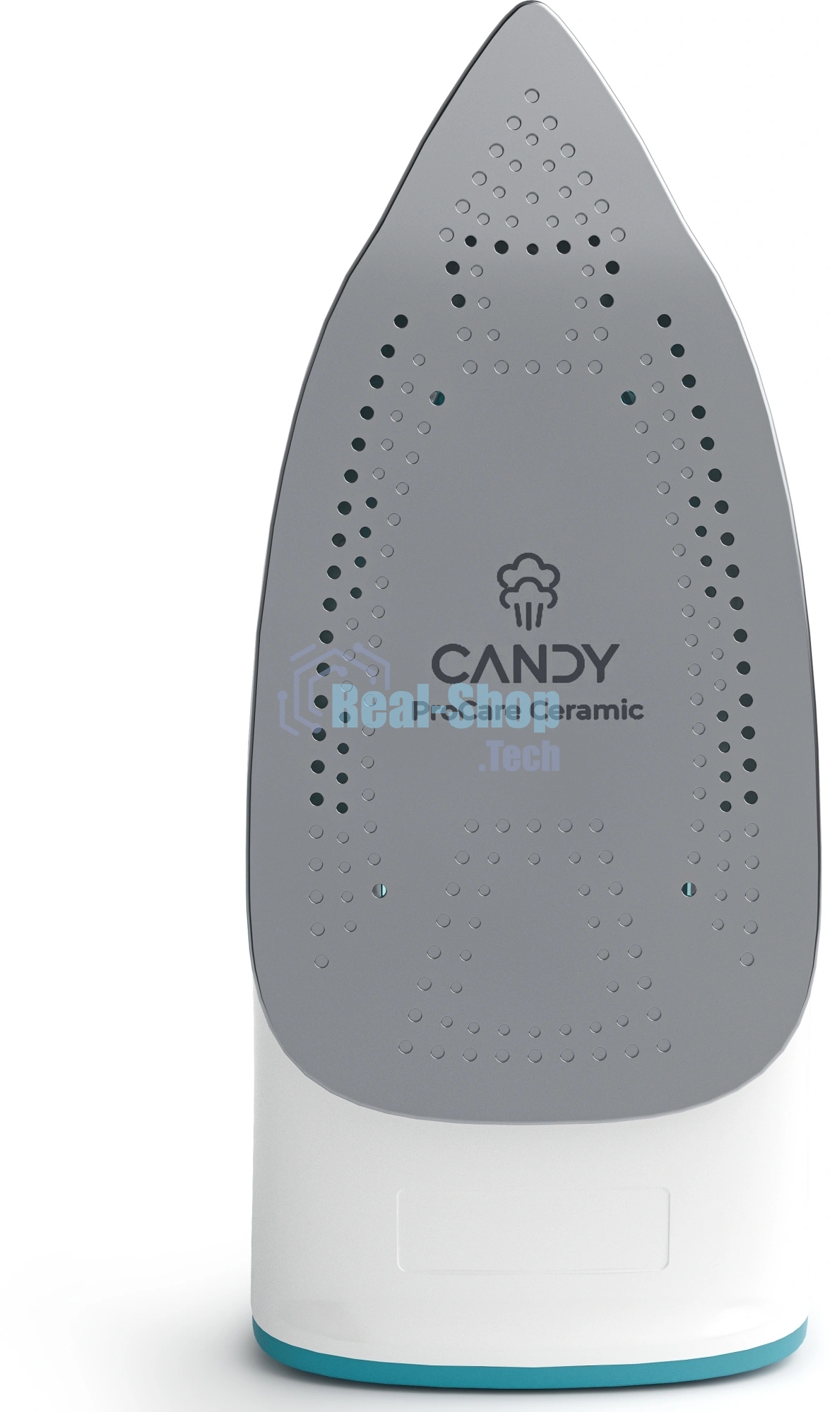 Утюг Candy CI-106 белый/бирюзовый, 3200 Вт, 40 г/мин, 180 г/мин, 400 мл