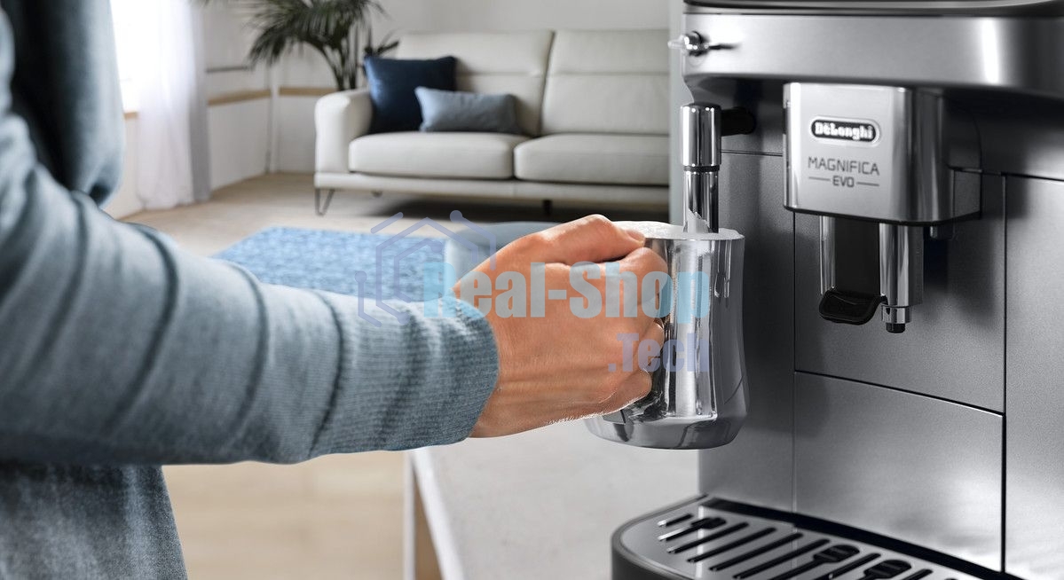 Кофемашина автоматическая DeLonghi ECAM 290.31.SB серебристый/черный, исп. кофе - молотый/зерновой, 1.8 л, 1450 Вт, 15 Бар.