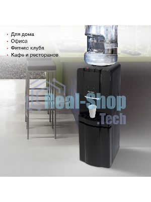 Кулер для воды Starwind SW-1001CB, верхняя загрузка, нагрев 95 °С, охлаждение 4 °С, черный