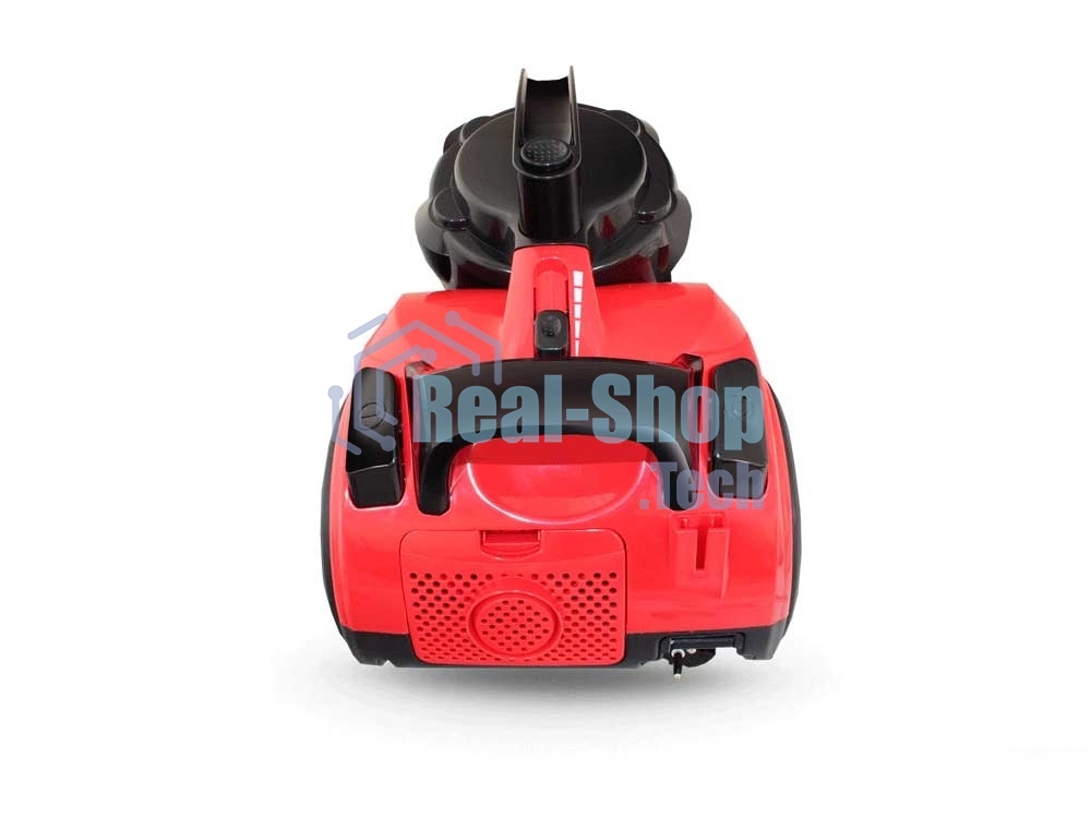 Пылесос GINZZU VS420 красно/черный Регулируемая мощность до 1700 Вт Легко очищающийся Мультициклонный фильтр. Повышенный объем пылесборника 3,0 л Телескопическая трубка Функция выдувания