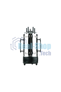 Шашлычница электрическая Centek CT-1460 1000Вт, Кварц нагр, Рецепты, 5 шамп (310мм), вращ 12раз/мин+ колба!