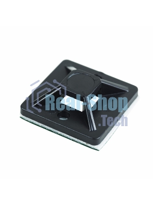 Площадка самоклеящаяся Rexant 20х20 мм, черная, упаковка 100 шт.