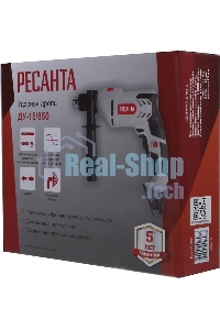 Дрель ударная Ресанта ДУ-15/850 850Вт патрон:кулачковый реверс