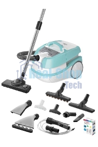 Пылесос Bosch BWD420HYG голубой, 2000 Вт, уборка сухая/влажная, пылесборник контейнер 4 л