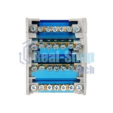 Шина на DIN-рейку в корпусе (кросс-модуль) Rexant 4х7