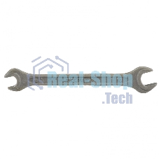 Ключ рожковый Сибртех, 8 х 10 мм, CrV, фосфатированный, ГОСТ 2839