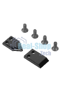 Нож шнека для грунта Denzel ER-80, диаметр 80 мм, комплект 2 шт