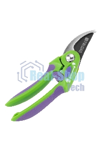 Секатор прямого реза Palisad 215 мм, регулировка захвата, двухкомпонентные рукоятки