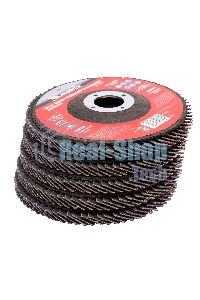 Круг лепестковый торцевой Matrix, P 24, 125 х 22,2 мм