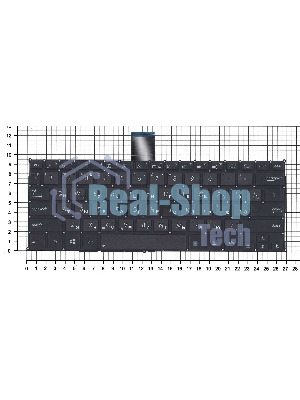 Клавиатура для ноутбука Asus F200CA F200LA F200MA X200 черная, без рамки, плоский Enter