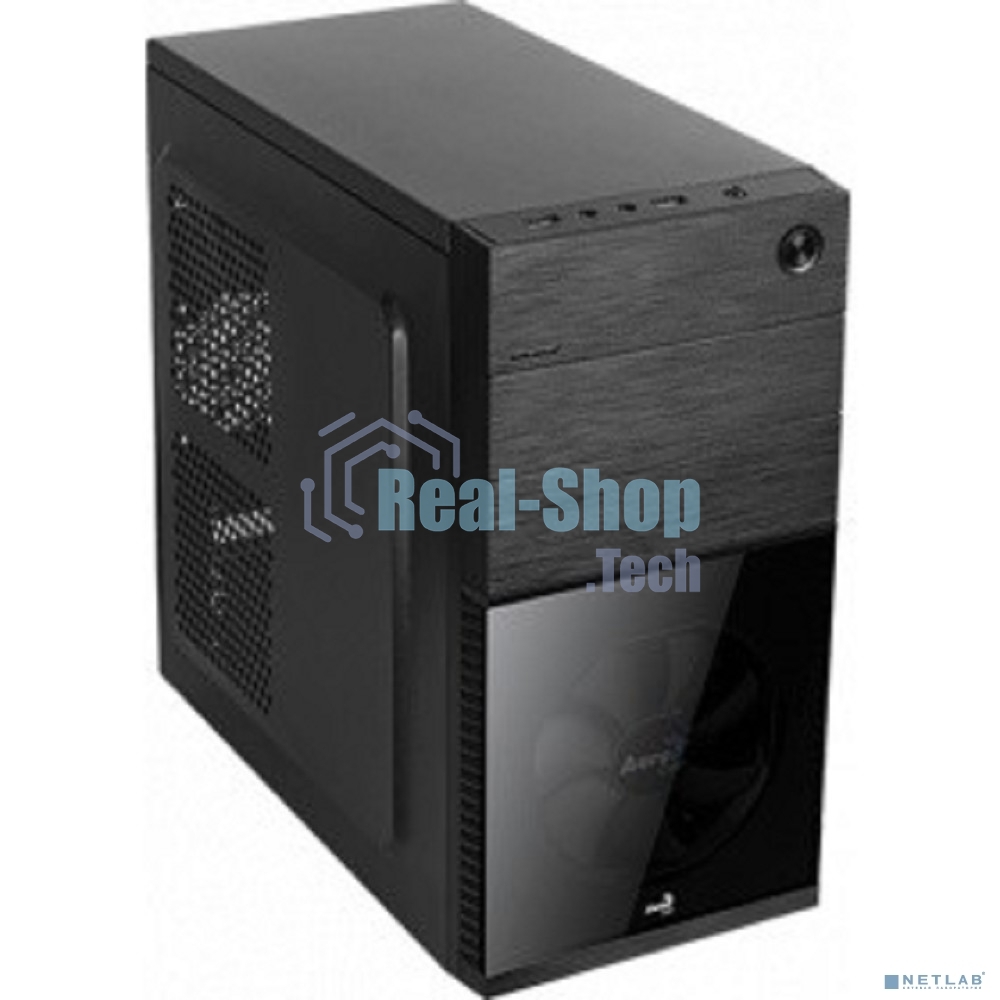 Компьютерный корпус Aerocool/Formula Cs-105, mATX, без БП, 187x361x355мм (ШxГxВ), USB 3.0 x1, USB 2.0 x1, металл 0,5мм, 120-мм вентилятор в комплекте, черный