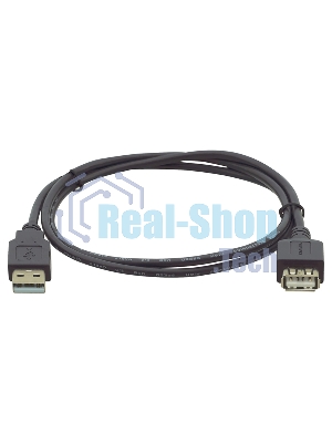 Кабель Kramer Electronics [C-USB/AAE-15] USB-A 2.0 вилка-розетка, 4,6 м