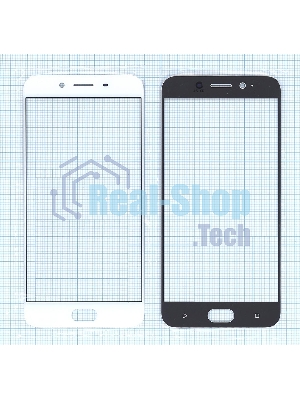 Защитное стекло для OPPO R9s белый