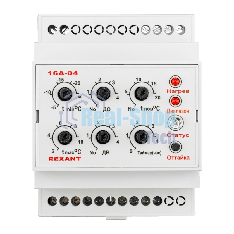 Терморегулятор Rexant TermoStat 16A-04 (на DIN-рейку) 51-0829
