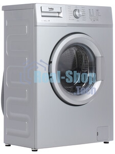 Стиральная машина Beko WRS 55P1 BSS 7320510018 серебристый, загрузка фронтальная 5 кг, 1000 об/мин., класс: А
