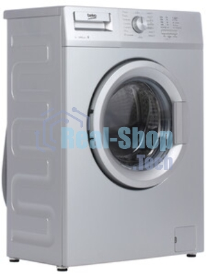 Стиральная машина Beko WRS 55P1 BSS 7320510018 серебристый, загрузка фронтальная 5 кг, 1000 об/мин., класс: А