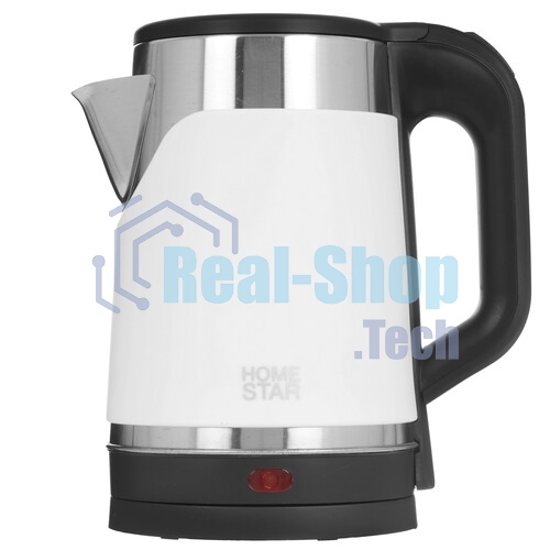 Чайник электрический Homestar HS-1045 1.8л, стекло, пластик, черный