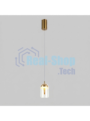 Подвесной светодиодный светильник со стеклянным плафоном 201056/1 LED