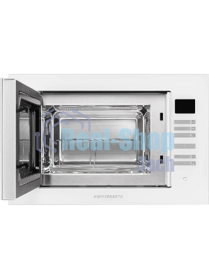 Встраиваемая микроволновая печь Kuppersberg HMW 645 W белый, 25 л, 900 Вт, переключатели - сенсор
