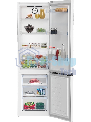 Холодильник Beko B3R0CNK402HW белый двухкамерный 257/100л морозилка снизу, No Frost