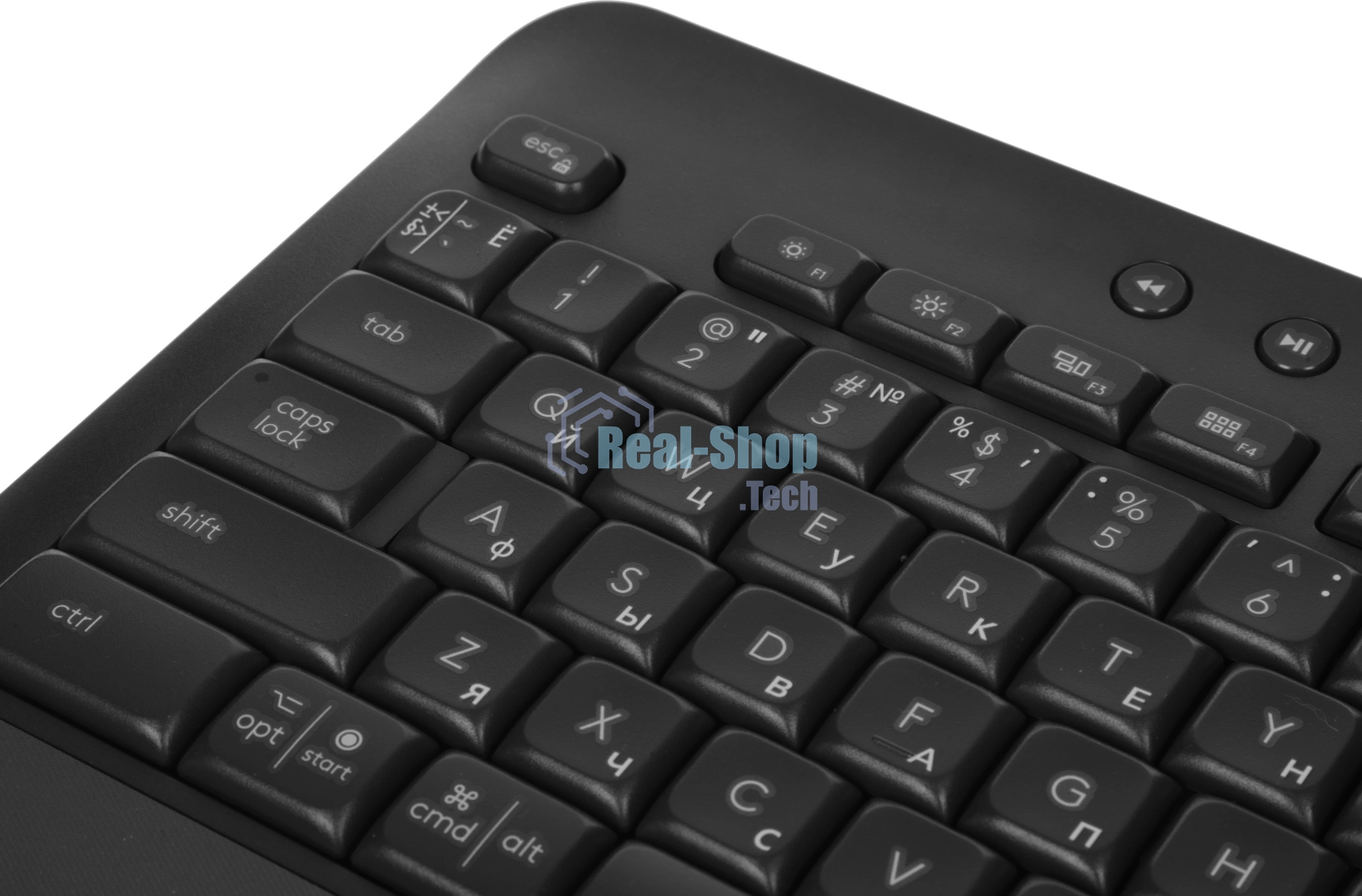 Комплект клавиатура+мышь Logitech Signature MK650 беспроводной, USB + Bluetooth, 4000 DPI, серый/чёрный