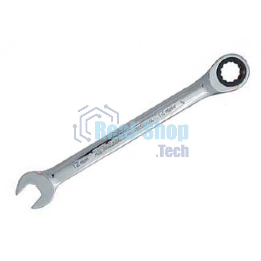 Ключ Matrix комбинированный трещоточный 8мм crv зеркальный хром