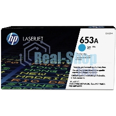 Тонер Картридж HP 653A CF321A голубой для HP MFP M680 (16000 стр.)