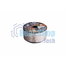 Кабель акустический Rexant 2х0,50 мм², прозрачный SILICON, бухта 100 м