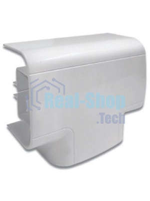 Тройник для кабель-канала 90х50 с разд. ДКС 09506