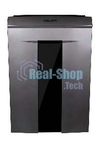 Шредер Deli 9907 серебристый с автоподачей (секр.P-4)/фрагменты/8лист./20лтр./скрепки/скобы/пл.карты/CD