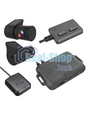 Видеорегистратор Silverstone F1 Integral 2.0, 1920x1080, с камерой заднего вида, GPS, Wi-Fi, G-сенсор, датчик движения, GPS-информатор