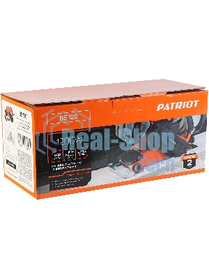 Ленточная шлифовальная шашина (ЛШМ) PATRIOT BS 120, мощность 1200 Вт, лента 100х610 мм