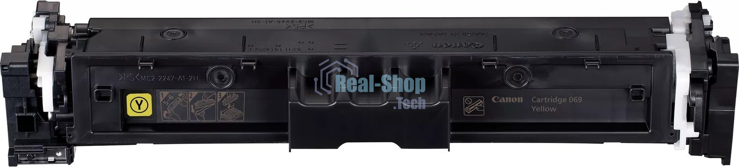 Картридж лазерный Canon 069Y (5091C002) желтый (2000 стр.) для Canon MF752Cdw/754Cdw, LBP673Cdw