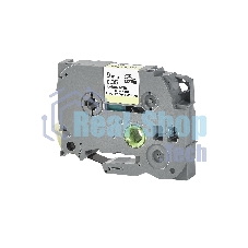 Кассета с лентой S'OK by Sakura Printing TZEC21 для Brother, черный на желтом, 9мм/8м, наклейка