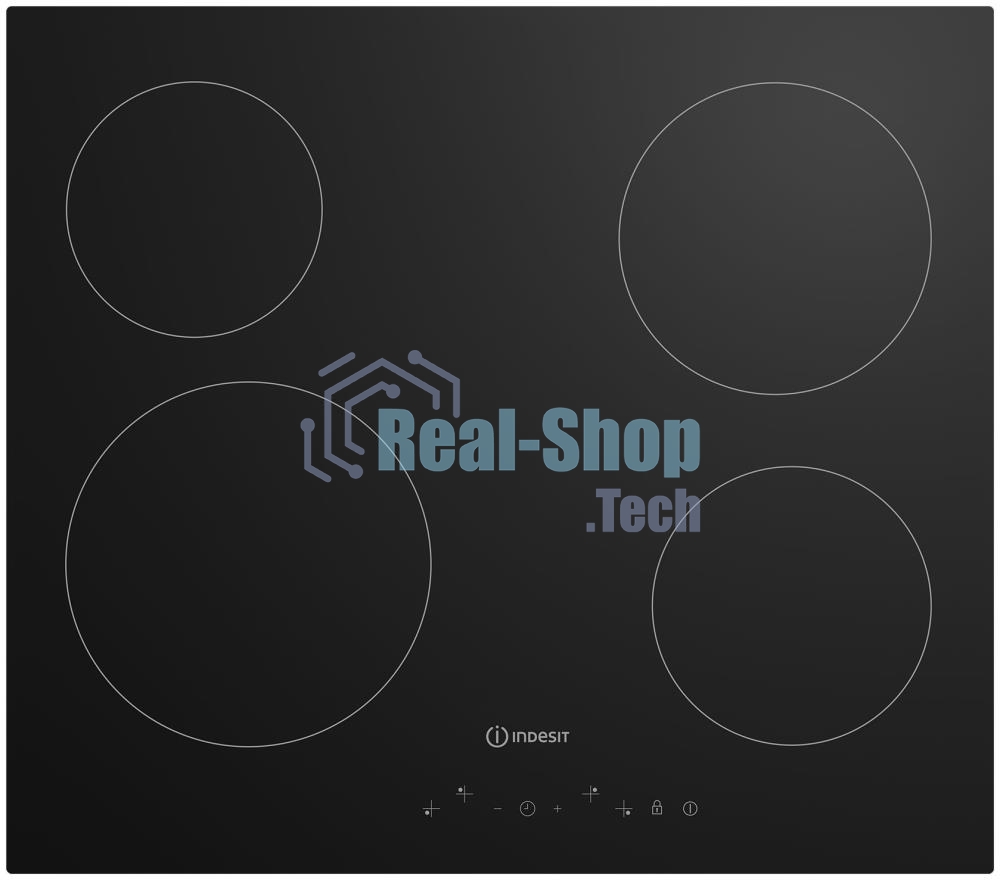 Электрическая варочная панель Indesit IRT 160, независимая, черный