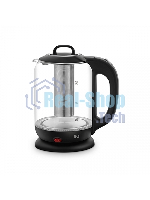 Чайник электрический BQ KT1701G черный. Мощность: 2200 Вт, Объем: 1.7 л