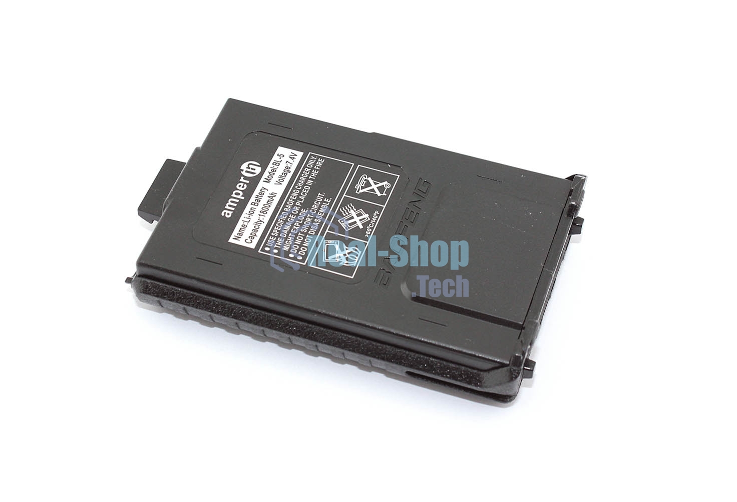 Аккумулятор Amperin для Baofeng UV-5R (BL-5L) 1800mAh 7.4V li-ion