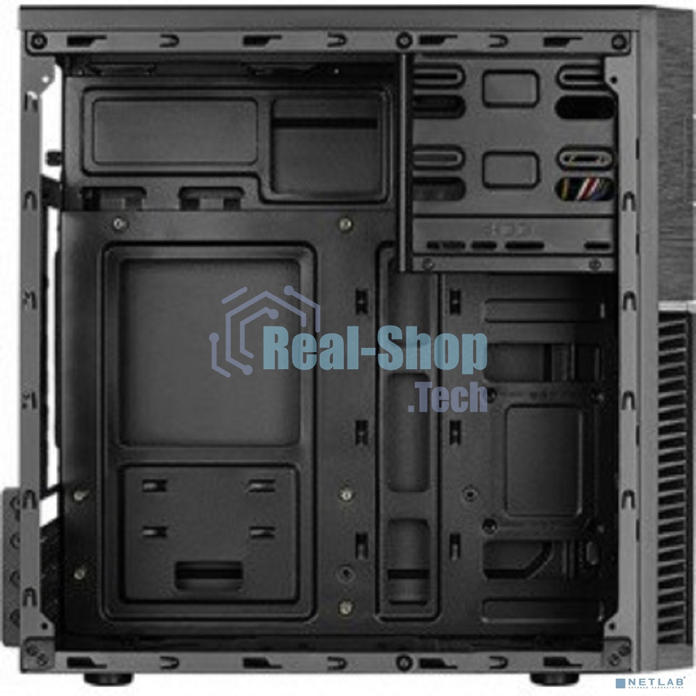 Компьютерный корпус Aerocool/Formula Cs-105, mATX, без БП, 187x361x355мм (ШxГxВ), USB 3.0 x1, USB 2.0 x1, металл 0,5мм, 120-мм вентилятор в комплекте, черный