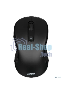 Мышь беспроводная Acer OMR303 черный, 1600 dpi, радиоканал, USB, кнопки - 6