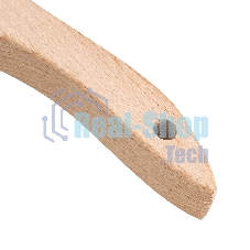 Щетка зачистная Denzel 3-х рядная, прямая проволока из нержавеющей стали с деревянной ручкой, EFP