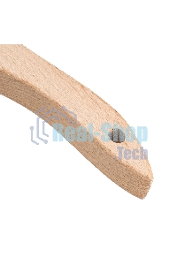 Щетка зачистная Denzel 3-х рядная, прямая проволока из нержавеющей стали с деревянной ручкой, EFP