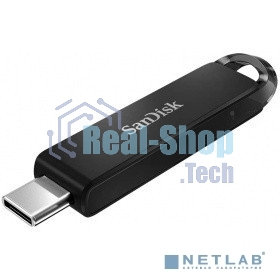 Флешка USB SanDisk CZ460 Ultra (SDCZ460-032G-G46), 32Gb, USB Type-C, R/W 150/30, черный